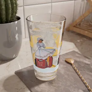 Mid Century Modern Christmas Kitsch Vintage Design Mixing Glass MCM Barware