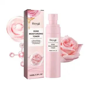 Rose Water Hydrating Mist Spray, Facial, Enriched with Niacinamide & Rose Essence, Improves Dryness, Moisturizes Skin Deeply, Shrinks Pores