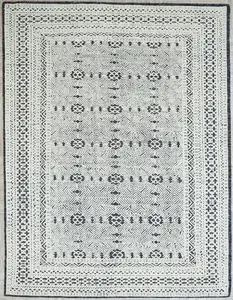 897 - Modern Handmade Wool Indian Area Rug