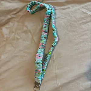 Scrunchie Teacher Lanyard - Handmade Soft Lightweight Comfortable for All Day Wear Secure Keys ID Badge Stylish Practical