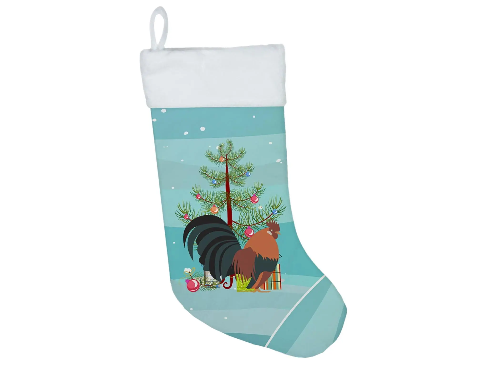 Carolines Treasures BB9203CS Dutch Bantam Chicken Christmas Christmas Stocking