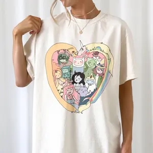 Adventure Time Characters Shirt, Adventure Time Shirt, Cartoon Movie Shirt