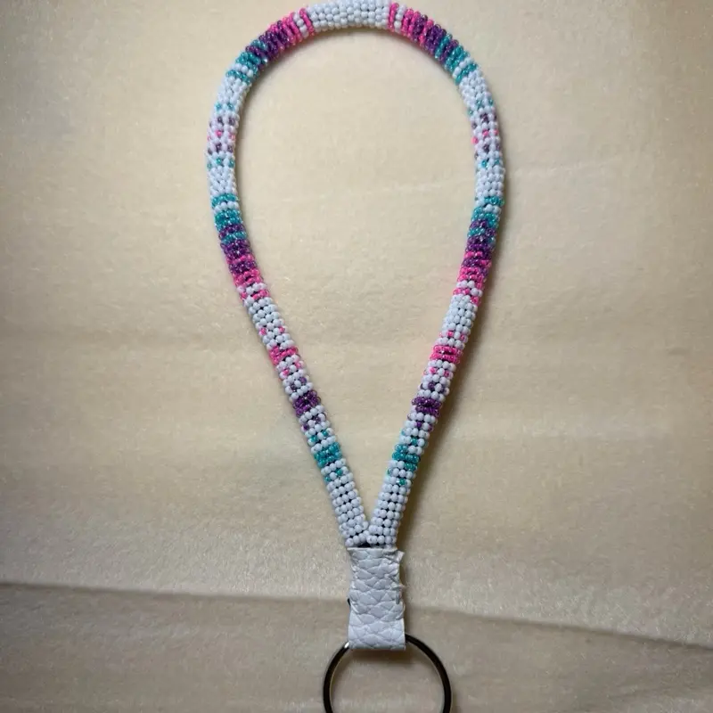 Beaded Keychain Wristlets, Stylish Handheld Accessory for Keys, Bags, and Daily Use