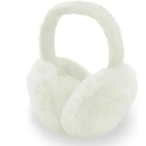 Winter Ear Muffs for Women - Soft Faux Fur Ear Warmers | Cozy Fuzzy Covers: Cold-Weather Protection for Ski/Commuting