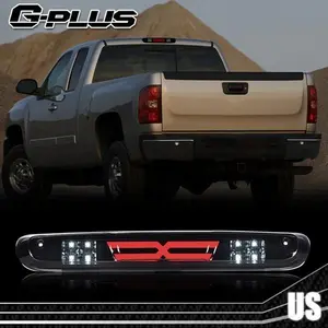 Fit For 07-13 Chvey Silverado 1500 2500 3500 HD LED Third Brake Light Cargo Roof Lamp Outdoorfun