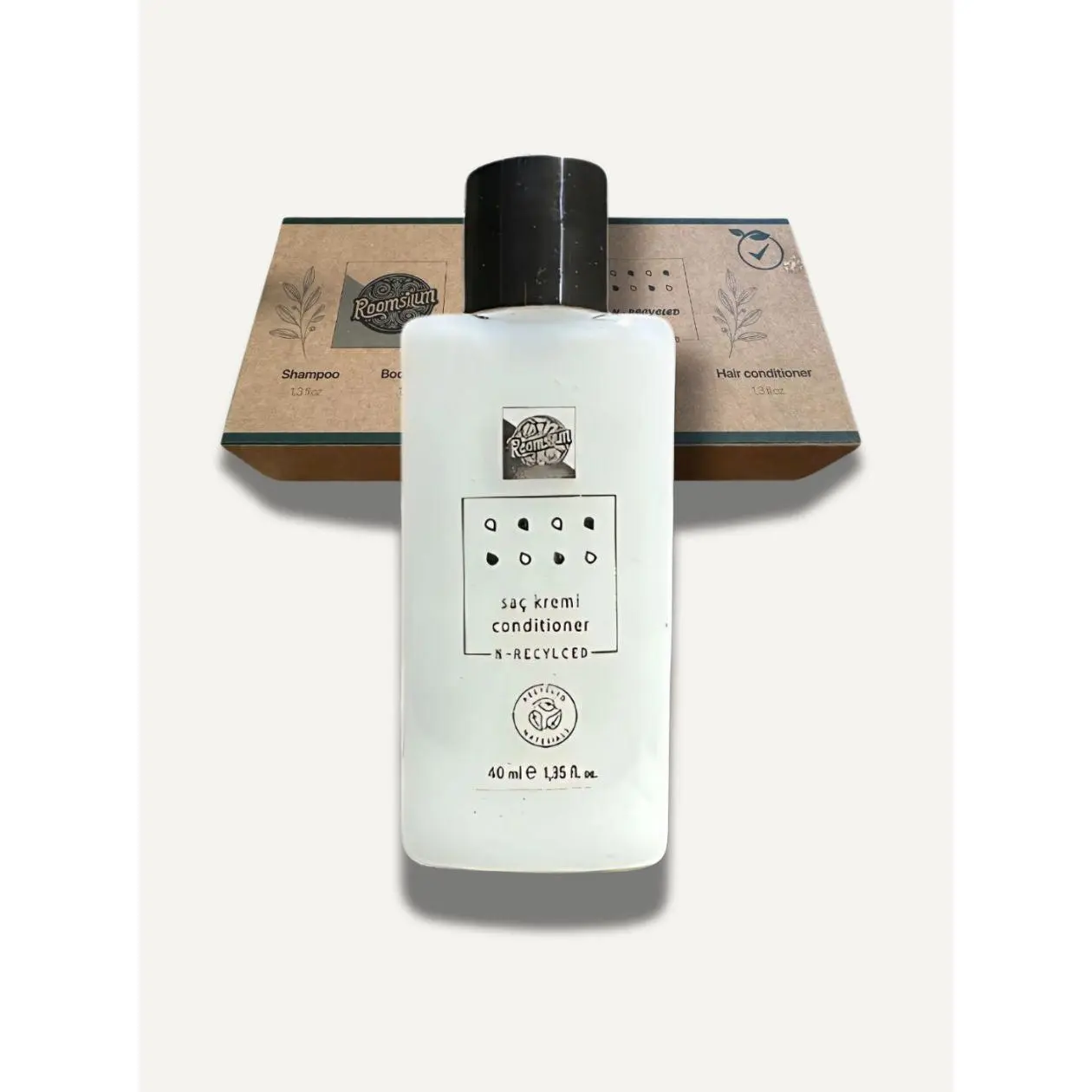 Travel Size Toiletries Set by Roomsium | Eco-Friendly Luxury Body Care Organic