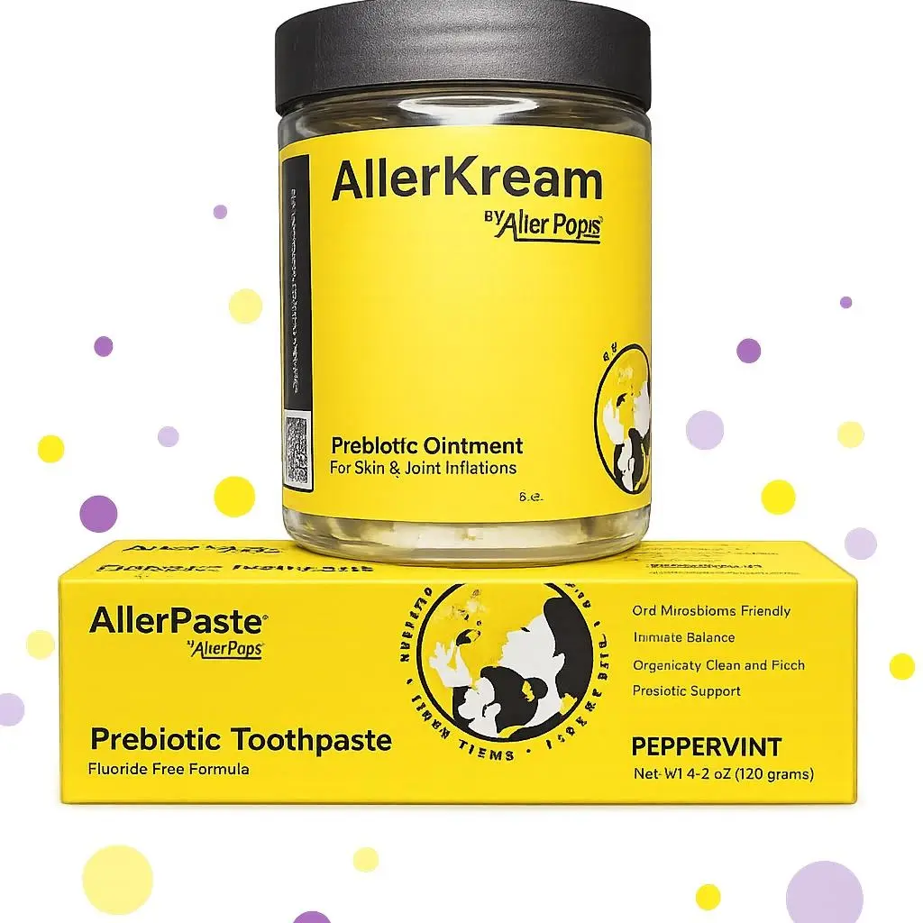 Daily Balance Bundle, with fluoride: AllerPaste and AllerKream