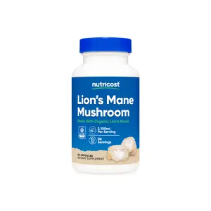 Nutricost Organic Lion's Mane Mushroom Capsules