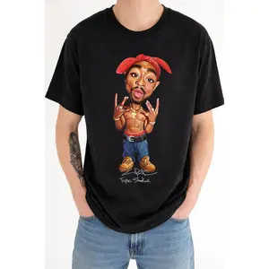 Chipi 2Pac Shirt, Vintage Tupac Graphic Tees, chipi Tupac Shakur Shirt, 2Pac Shirt, 90s Merch, Rapper Shirt, Y2k Streetwear Style , Gift For Fan