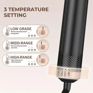 5 in 1 Hair Dryer Hot Comb Set Professional Curling Iron Hair Straightener Styling Tool For Professional Hair Dryer Household
