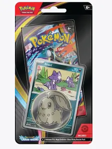 Pokémon TCG Mega Evolution - Chaos Rising Booster Pack with Toxel Promo Card & Coin (1-Pack Set)