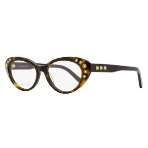 Swarovski 60s Cat-Eye Eyeglasses SK5429 052 Dark Havana 53mm