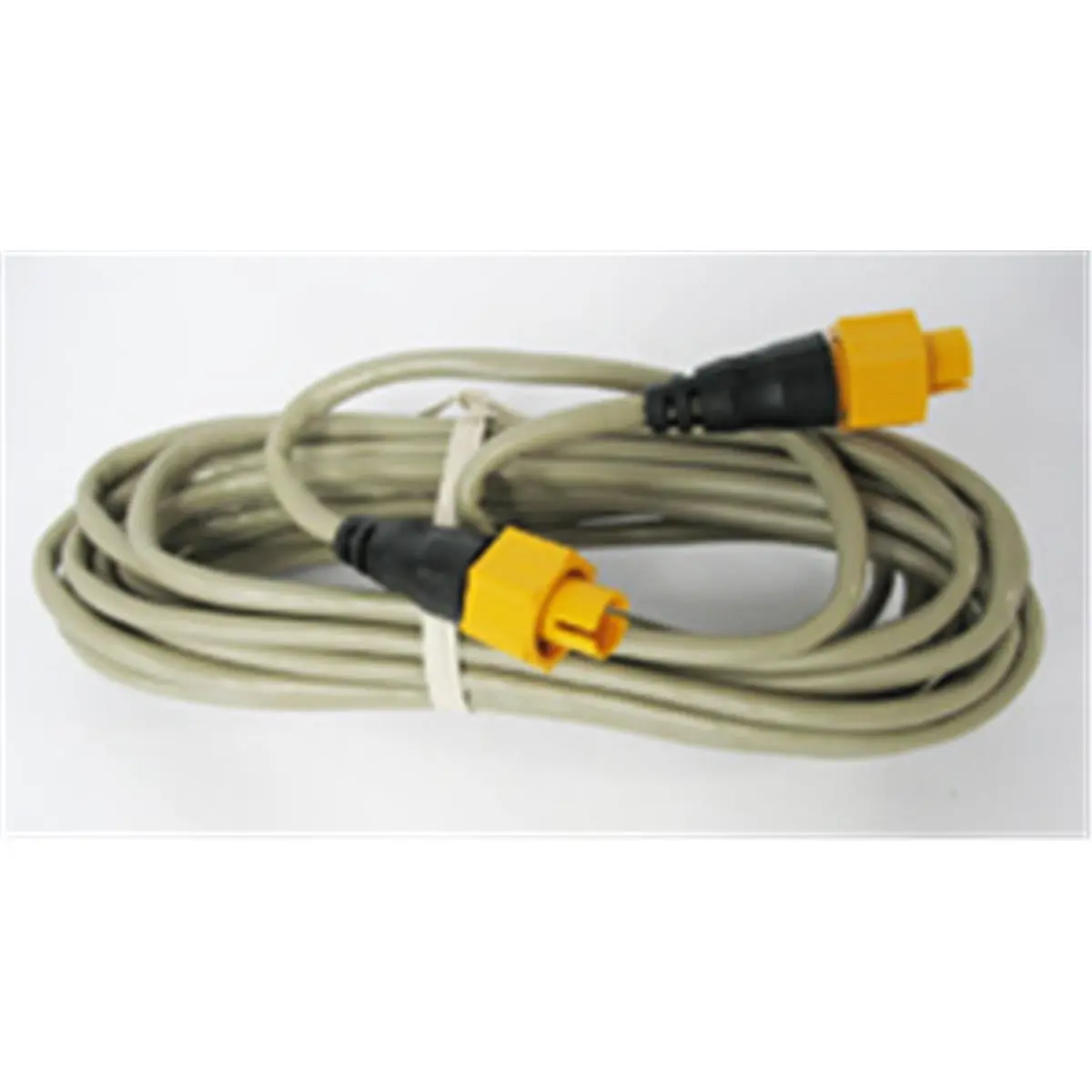 Lowrance ETHEXT-15YL Rugged High-Speed Marine Ethernet Cable, 15 ft Extension, Moisture and Solvent-Resistant with 5-Pin Yellow Connector, Moisture-Proof