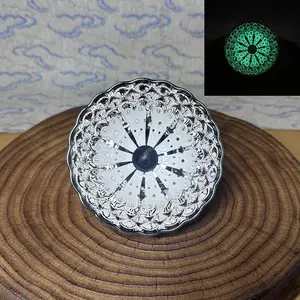 Handcrafted Colorful Peacock Tianmu Tea Cup, Kiln-Transformed High-End Personal Master Collectible Pottery Cup