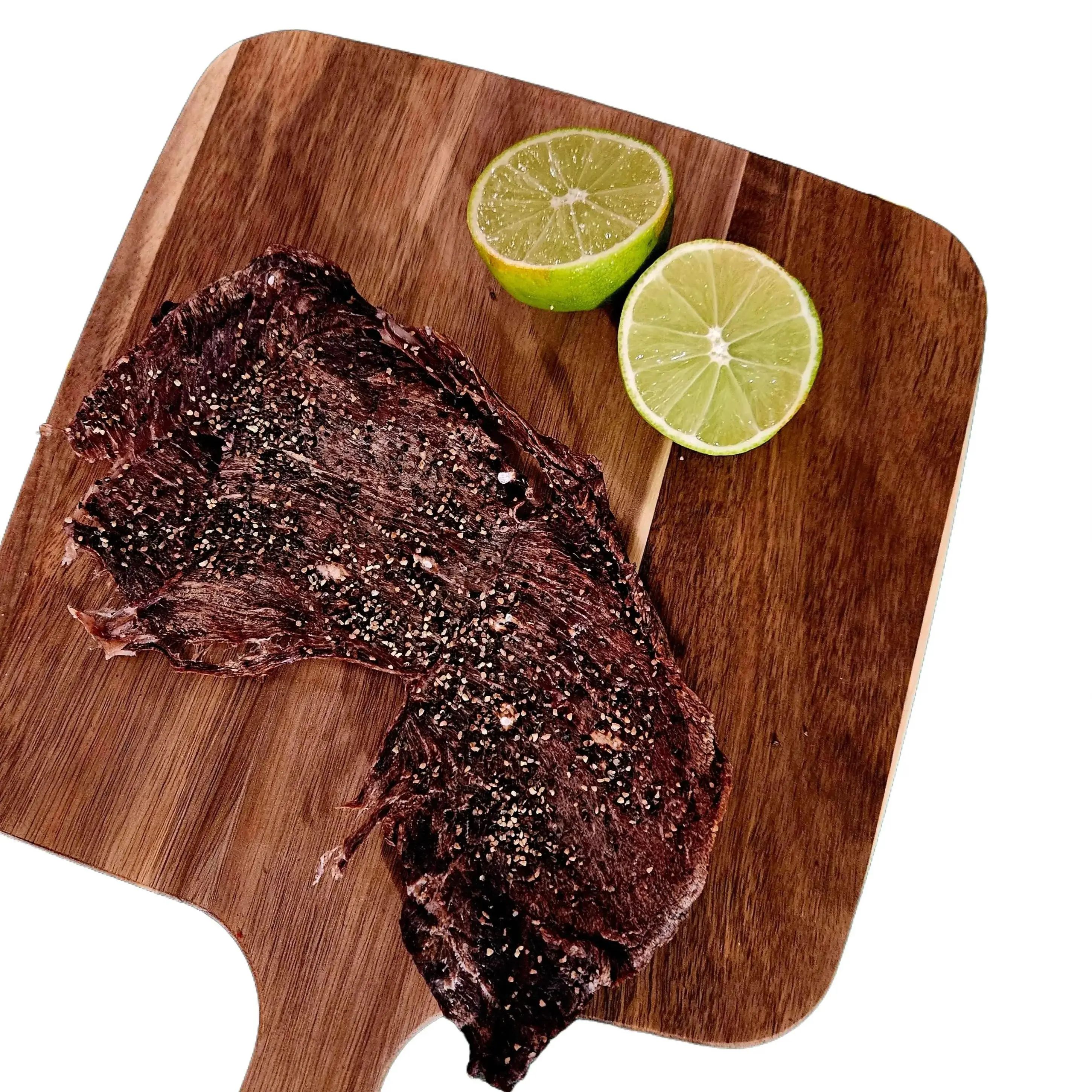 El Coscoyon Premium Beef SALT AND PEPPER Carne Seca 4.0 oz Delicious Snack with Premium Beef Flavor & SALT AND PEPPER Seasoning Perfect for Anytime Snacking