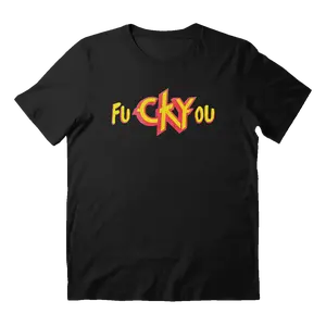 Retro CKY Rock Band Logo Black T-shirt Short Sleeve Unisex Cotton Fabric Crewneck Menswear Top