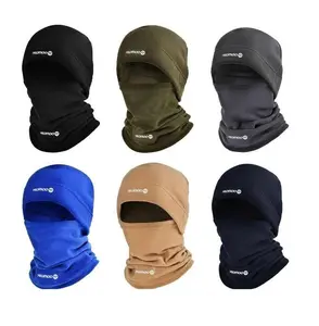 Yeomoo Windproof Beanie with Scarf Warm Two Pieces Face Mask, Polar Fleece Balaclava Hood for Cycling and Skiing, Comfortable Shiesty for Outdoor Adventures and Party Events summerwins