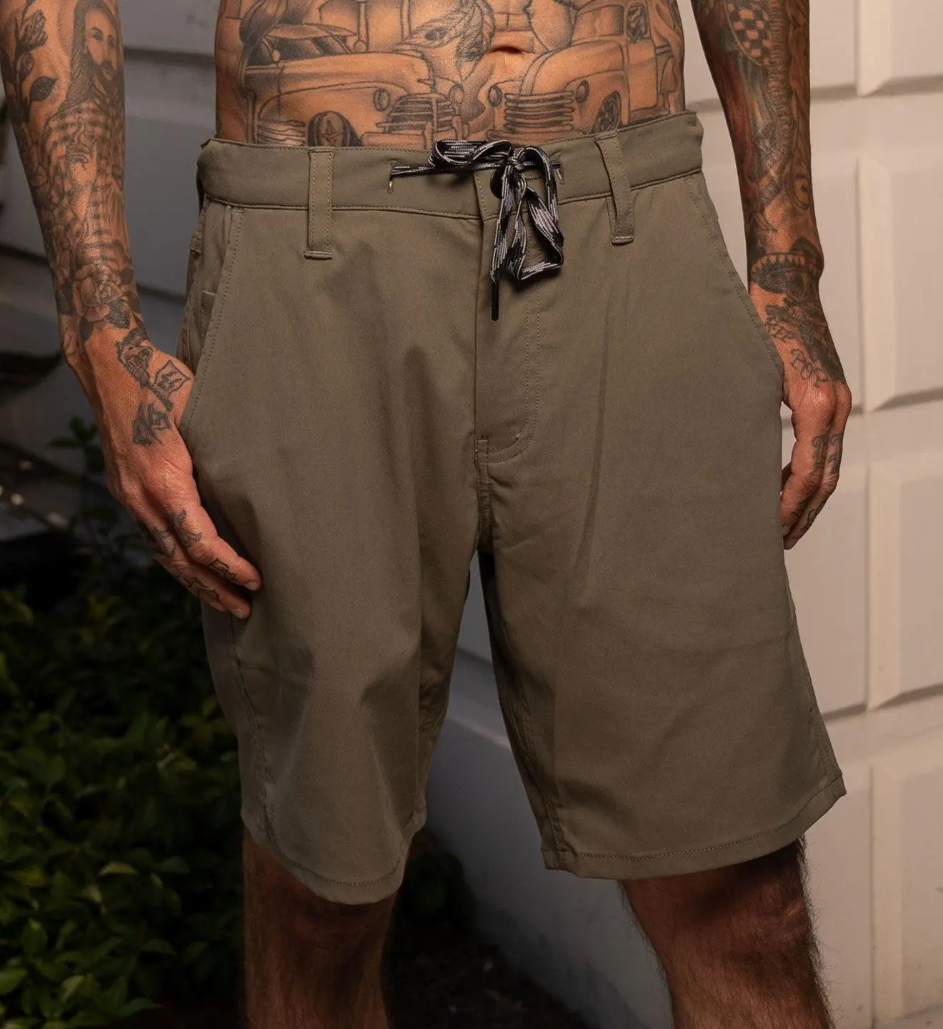 Verano Hybrid Walkshorts - Dusty Olive