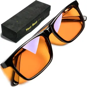 +1.0 +1.5 +2.0 +2.5 Orange Blue Light Blocking Reading Glasses for   -  Glasses for Women & Men