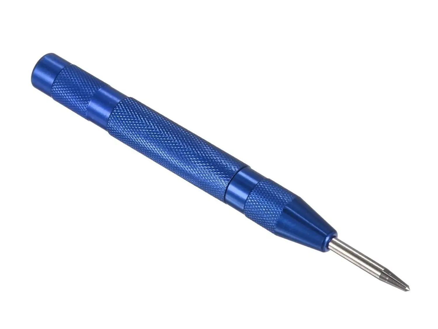 1-Piece Compact Manual-Automatic Spring-Type Center Punch, Multi-Functional Emergency Window-Breaking Hand Tool