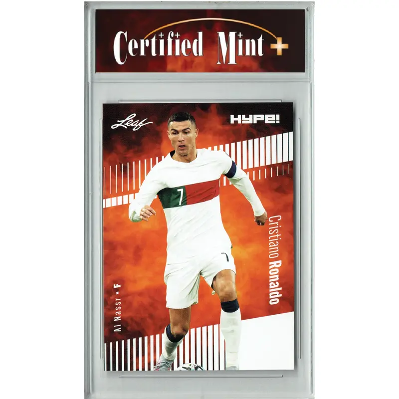 rare ronaldo cards 2023-24 Topps Chrome UEFA Club Competitions #115b Cristiano SP Burbank Is this one of