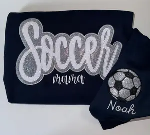 Personalized Soccer Mama Sweatshirt or Hoodie ⚽✨