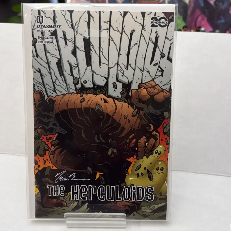 Herculoids # 1 Signed by Ryan Browne