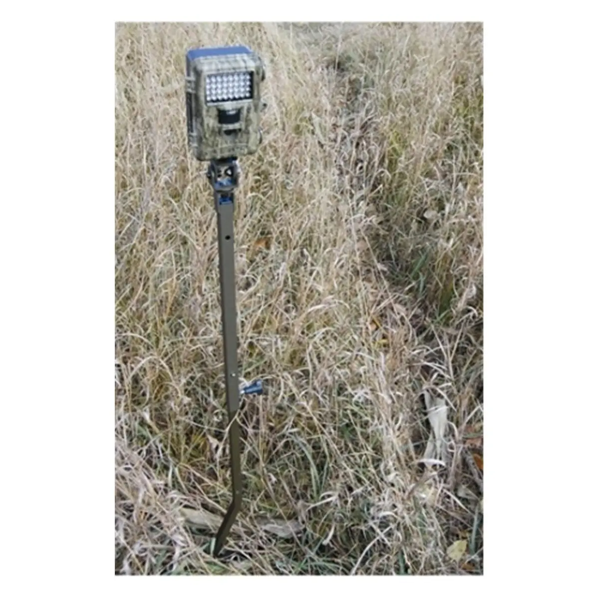 212 MAIN Home Trail Camera Holder - Adjustable Ground Mount with 360 Degrees Pan/Tilt Function, ; x 20 Thread Insert, Spade Design, Adjustable Between 26'-36', Compatible with Outdoor Security Cameras (HME-TCH-G)