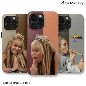 Meme Hannah Montana Gagging Phone Case, TV Series Phone Cover, American Retro TV Show 17 Air Pro Max