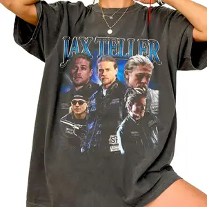 Jack Teller Graphic Tee, Jax Teller Shirt, Unisex Tee, Gift for Fans, Casual Wear, Movie Merchandise, Unique T-Shirt YUA5 4