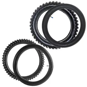 Rear 90/100-16 Dirt Bike Tire Tube & Front 70/100-19 Tire and Tube Assembly for Dirt Pit Bike Off Road Apollo SSR Taotao CRF100 CRF150 XR100 TTR125 125cc 150cc 200cc Motorcycle Motocross