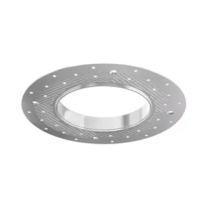 4" Round Trimless Spackle Frame
