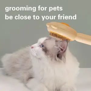 AldoraPet™ Fur Brush with One-Click Release