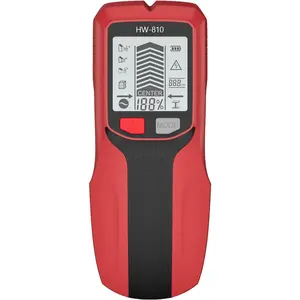 Stud Wall Scanner - Stud Detector with Sensor, Audio Alarm and HD LCD Display for The Center and Edge of Wood, AC Wire, and Studs Detection