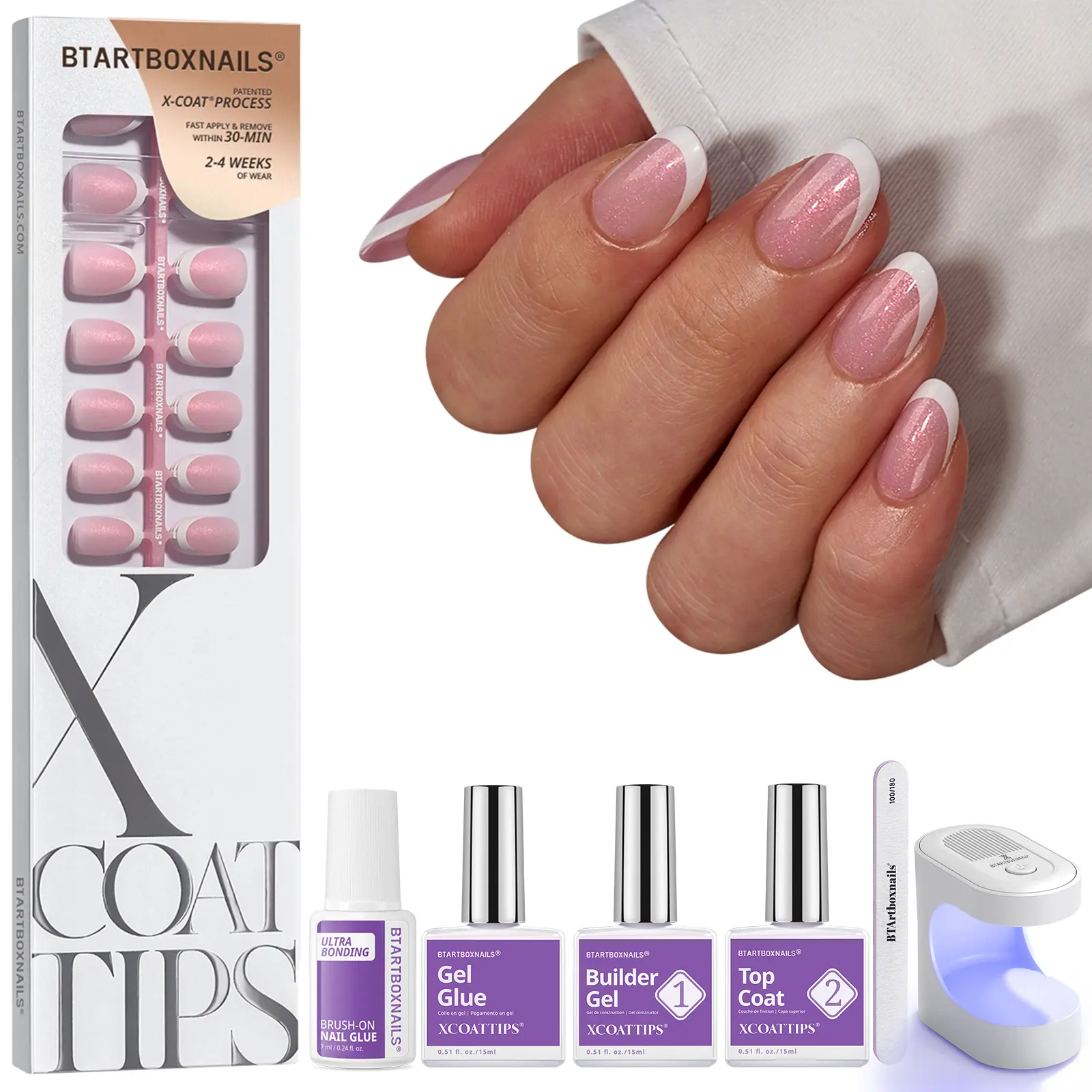 BFSFJ-Oval-kit-Glitter pink