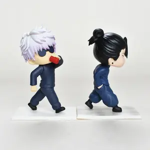 11.5cm/4.53in Anime Jujutsu Kaisen Figure Geto Suguru & Satoru Gojo Action Figure Collection Figurine Model Toy Gift