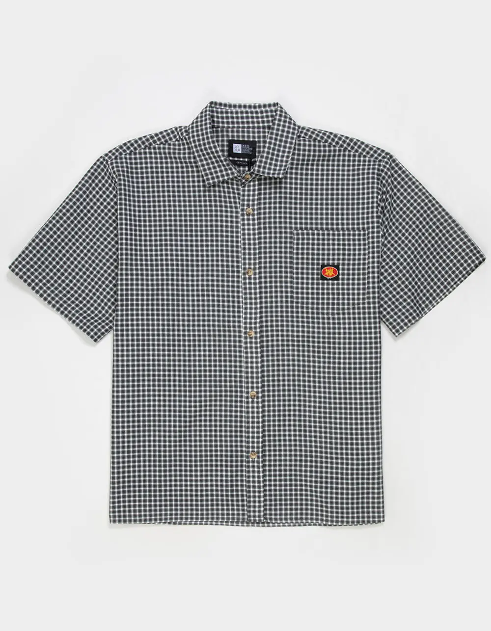 LIRA Plaid Mens Button Up Shirt