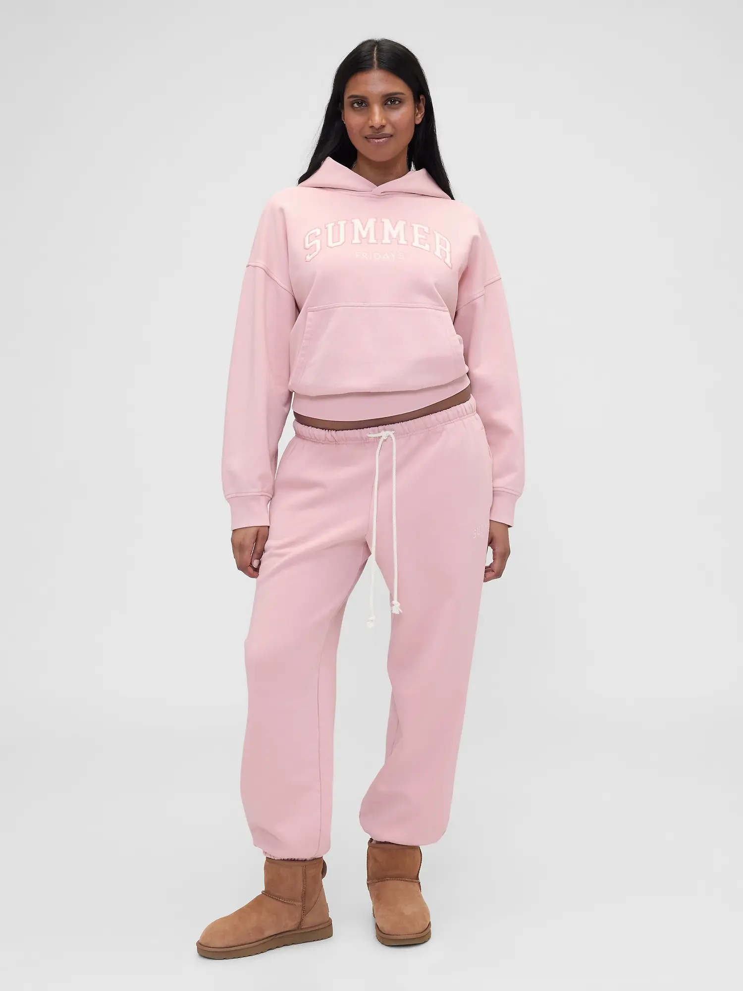 Gap Women's × Summer Fridays Heavyweight Relaxed Logo Joggers