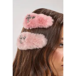 GET IT FUR HAIR CLIPS