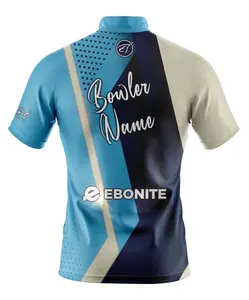 Ebonite Aero Dynamix Bowling Jersey Custom Name