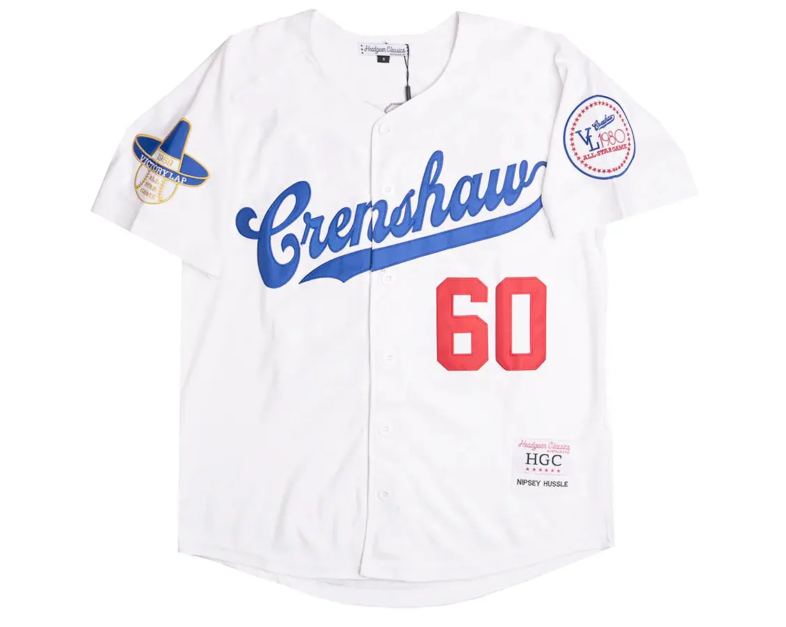 Headgear Crenshaw Nipsey Baseball Jersey