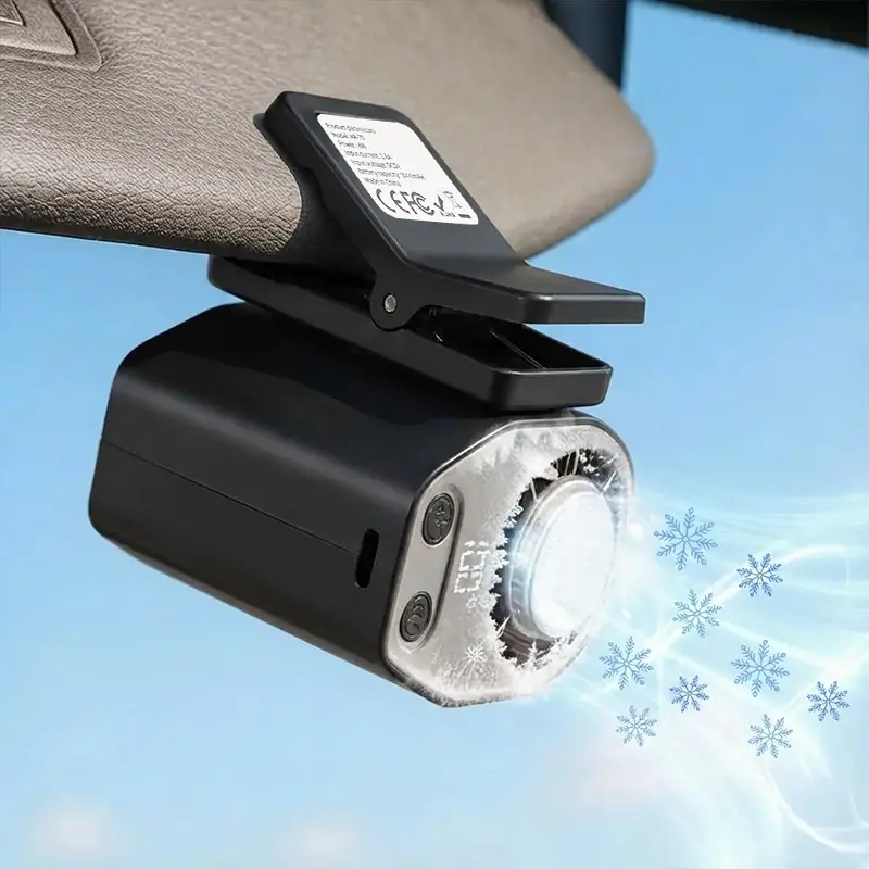 【TikTokShopSummerSale】Joytutus CarFan 2026 Baby Fan for Stroller Desktop Car Seat Fan Summer Portable Rotatable Adjustable Outdoor Car Clip On Fan - 360° Rotation, 100 Speeds Adjustable, LED Display, USB Rechargeable, Wide Clamp Summerwins WeeklyDeals
