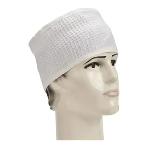 Waffle Weave Spa Headband 100% Cotton, Adjustable Pack of 6