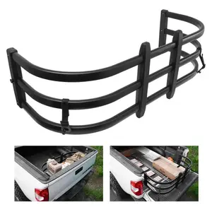Truck Bed Extender, Aluminum Retractable Tailgate Extender, 55.5"-68", Fits for Ford Super Duty, F150, Dodge Ram 1500/2500/3500, Toyota Tundra, Nissan Titan, Chevrolet Silverado, GMC Sierra