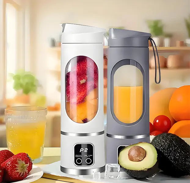 【SummerVibes】Digital Multimode Juicer Blender - Smart LED Display, Diet-Friendly，Leak Proof Design for Smoothies Liquid Diet, Shakes & Baby Food，Best Compact Blender for Home & Travel, Lemon Juicer，Fathers Day Gift，dealsforyoudays，Back To School