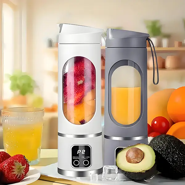 【SummerVibes】Digital Multimode Juicer Blender - Smart LED Display, Diet-Friendly,Leak Proof Design for Smoothies Liquid Diet, Shakes & Baby Food,Best Compact Blender for Home & Travel, Lemon Juicer,Fathers Day Gift,dealsforyoudays,Back To School