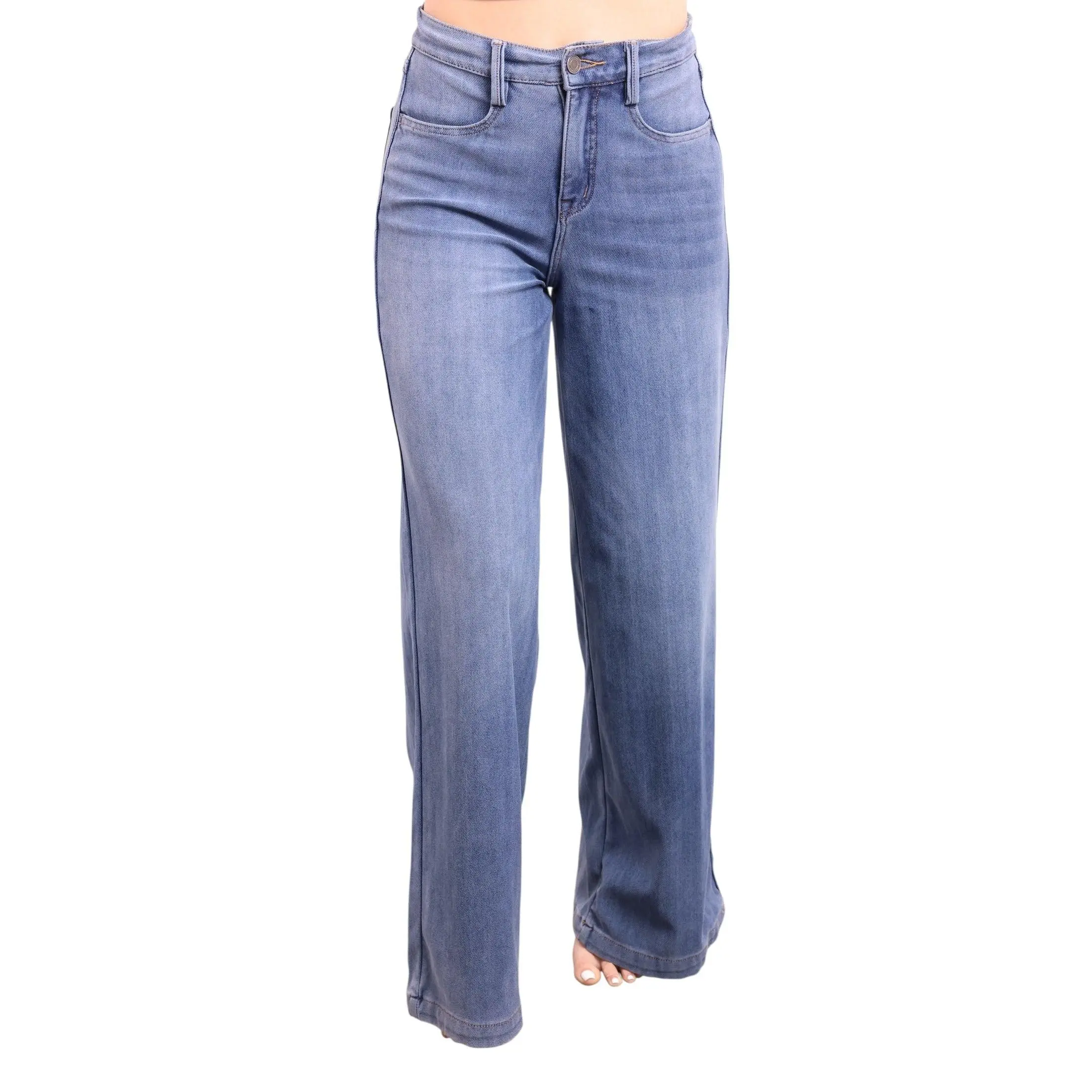 The Rae High-Rise Tummy Control Wide Leg Jeans - Three Inseams *FINAL SALE*