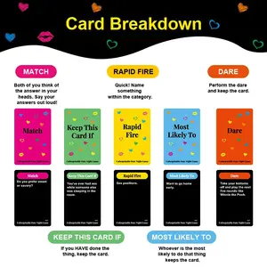 Couples Card Game for Date Night, 300 Conversation Starters with Spinner, Adult Relationship Builder, Romantic Anniversary Gift for Him Her, Intimacy Questions & Dares, Fun Ice Breaker Activity to Deepen Connection, Love Quiz for Boyfriend Girlfriend