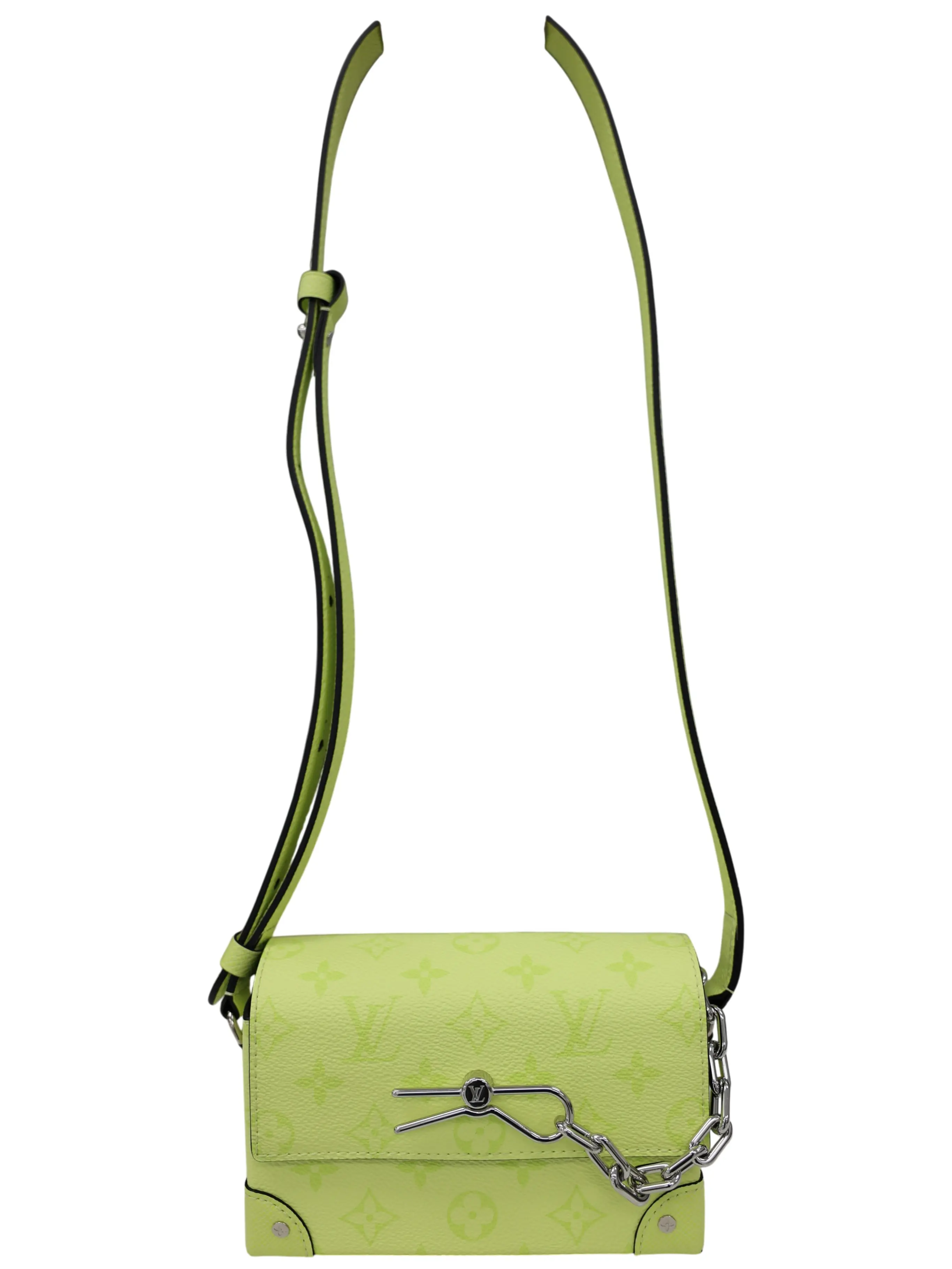 Pre-owned Louis Vuitton CANVAS Crossbody Bags STEAMER WEARABLE WALLET