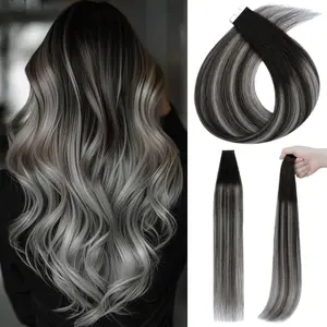 MY-LADY 10PCS/Pack 100% Remy Human Hair Tape In Extensions Real Human Hair Silky Straight Hair Pieces for Women